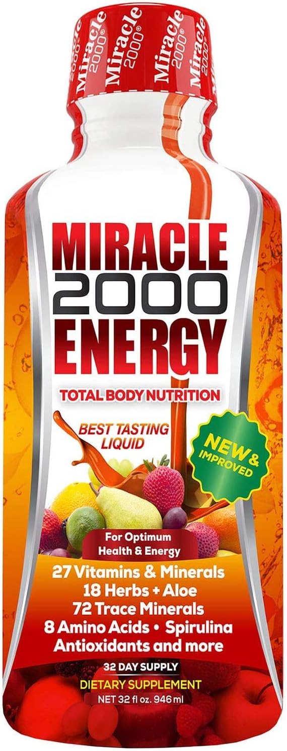 Century Systems 2000 - Complete Liquid Multivitamin and Mineral Supplement with Amino Acids and Antioxidants (946 ml) - görsel 1
