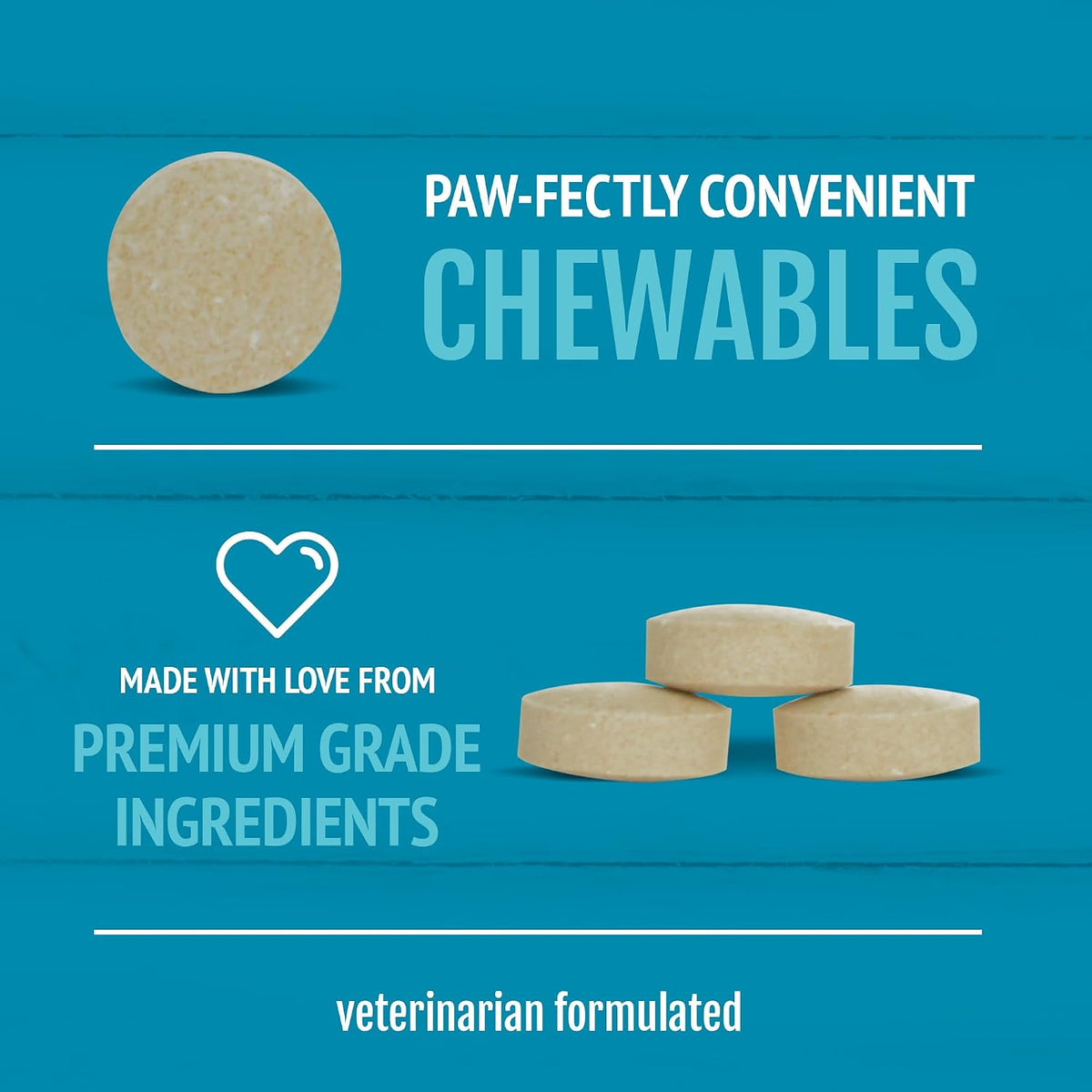 PetNC Natural Care Brewers Yeast Dog Skin and Coat Supplement, 250 Chewables - görsel 3