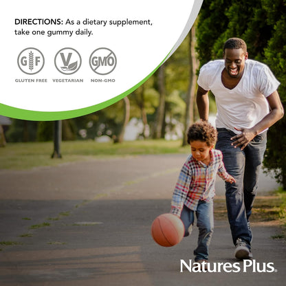 NaturesPlus Gummies Vitamin D3 1000 IU, Mixed Berry - Pack of 2