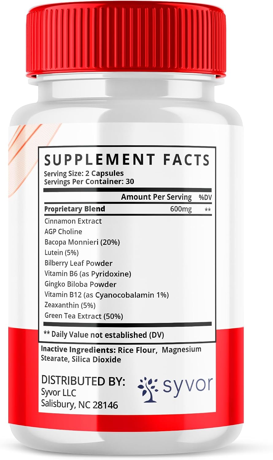 Vision Support Capsules - Maximum Strength Vision Support Capsules All Natural Formula Daily Vitamin Supplement - Vision Support Healthy Sugar Formula Advanced Healthy Eyes Capsules (60 Capsules) - görsel 6