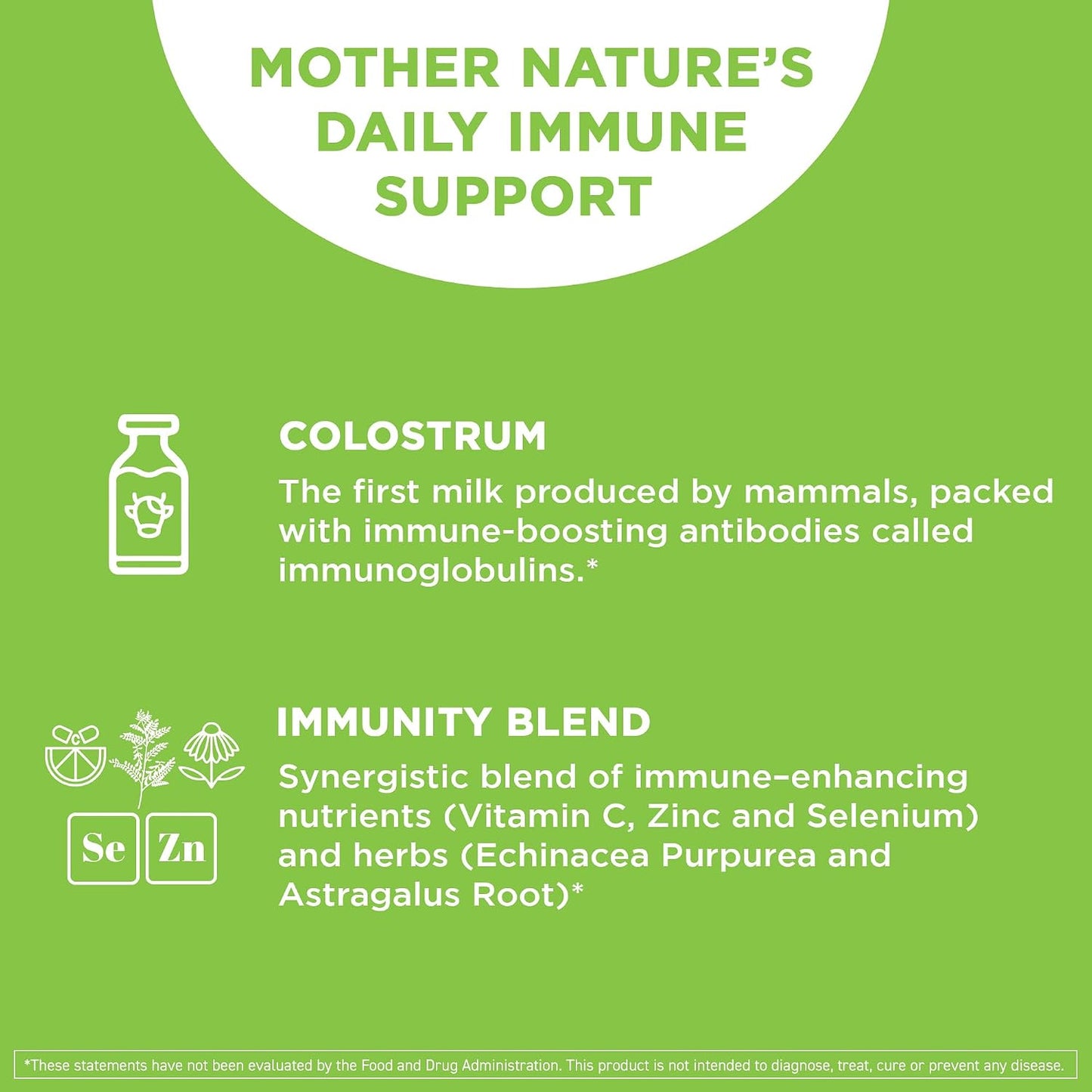 Vital Vitamins Colostrum Supplement - Vitamin C, Zinc & Selenium - Grass-Fed - 60 Capsules - görsel 6