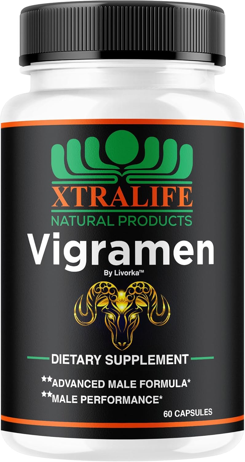 Vigramen Capsules for Men – All Natural Supplement, 60 Capsules - görsel 1