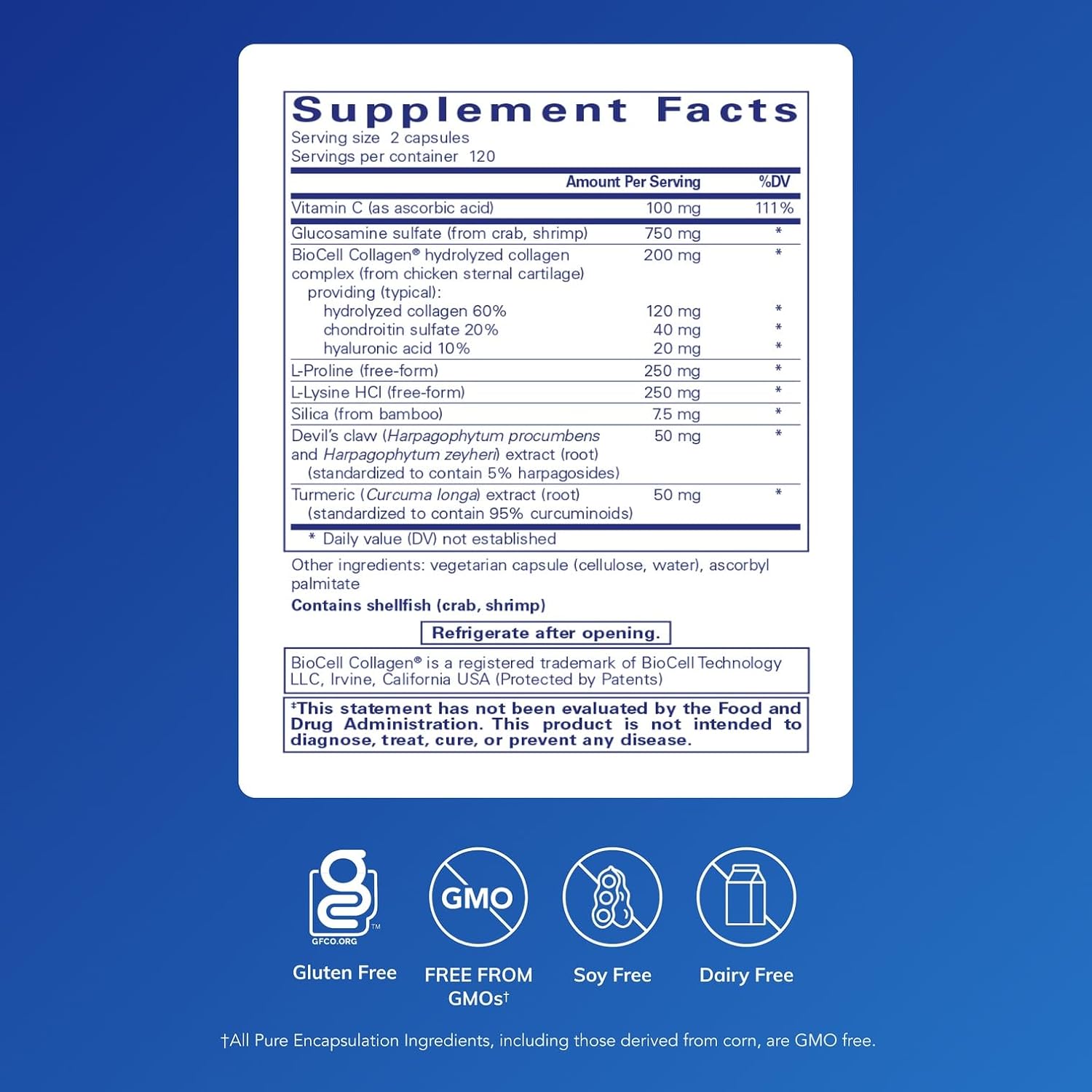 Pure Encapsulations Ligament Restore - Dietary Supplement for Tendons, Ligaments, and Joints - 240 Capsules - görsel 2