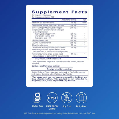 Pure Encapsulations Ligament Restore - Dietary Supplement for Tendons, Ligaments, and Joints - 240 Capsules