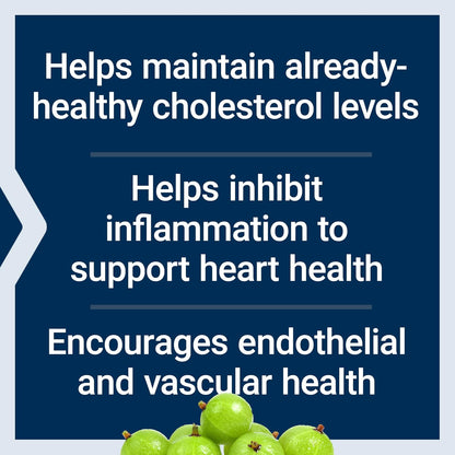 Life Extension Advanced Lipid Control, Amla Extract – Heart Health Support, 60 Capsules