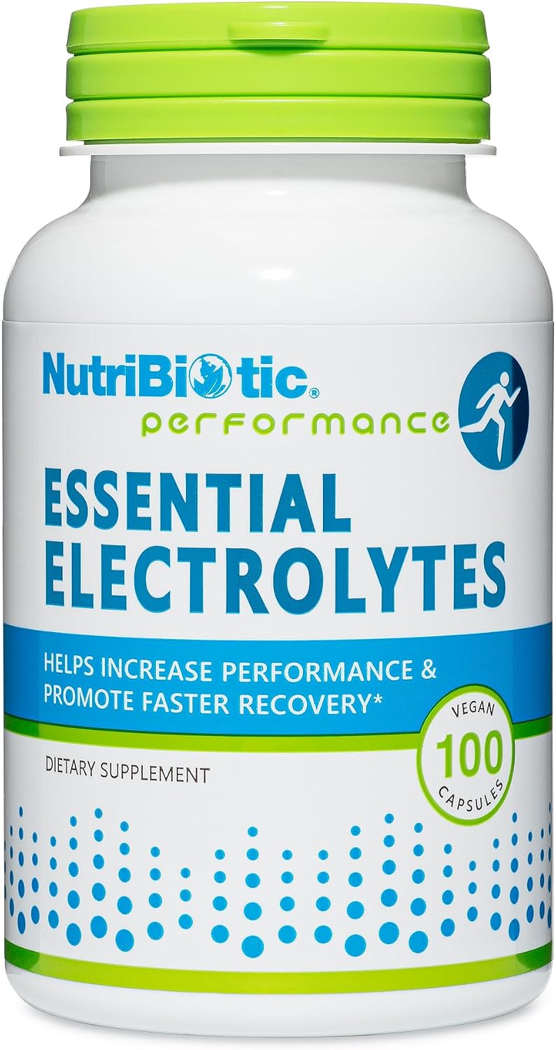 NutriBiotic Essential Electrolytes, 100 Capsules - görsel 1