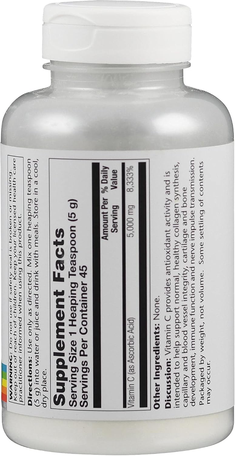 Solaray C Crystalline Powder, 5000mg, 227g - görsel 2