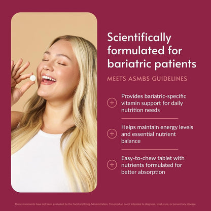 Bariatric Advantage Chewable Ultra Solo Without Iron – Once‑Per‑Day Multivitamin for Bariatric Surgery Patients