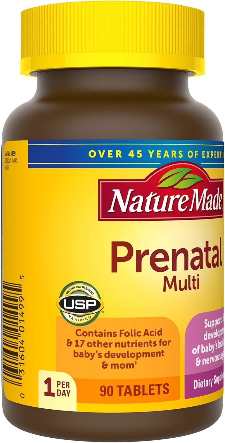 Nature Made Prenatal Multi, 90 Tablets - görsel 7