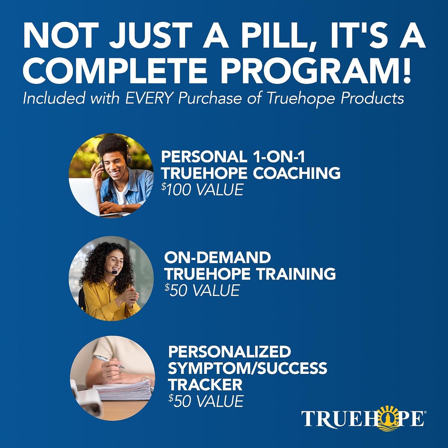 Truehope EMPowerplus Advanced Multivitamin for Women & Men - Broad-Spectrum Multivitamins & Chelated Minerals, 30-Day Supply - görsel 2