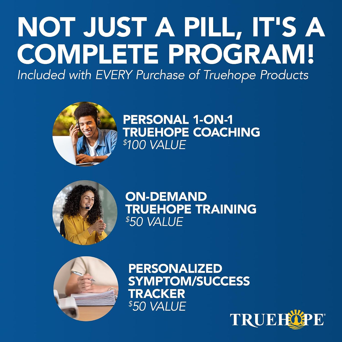 Truehope EMPowerplus Advanced Multivitamin for Women & Men - Broad-Spectrum Multivitamins & Chelated Minerals, 30-Day Supply - görsel 2