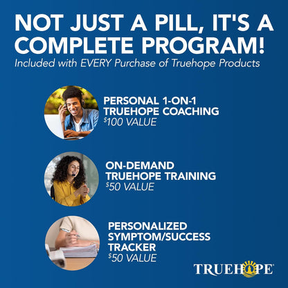 Truehope EMPowerplus Advanced Multivitamin for Women & Men - Broad-Spectrum Multivitamins & Chelated Minerals, 30-Day Supply