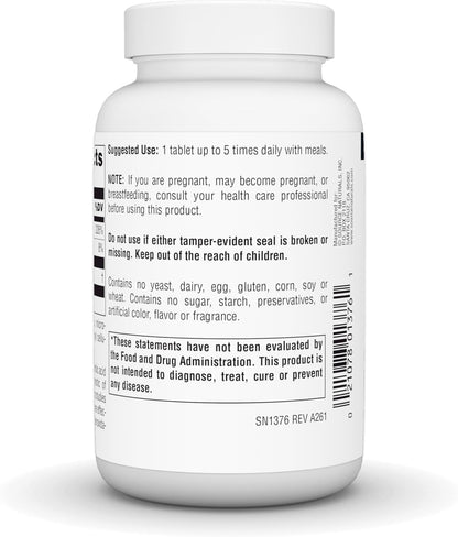 Source Naturals Ascorbyl Palmitate 500mg – Fat-Soluble Vitamin C Ester Food Supplement (90 Tablets)