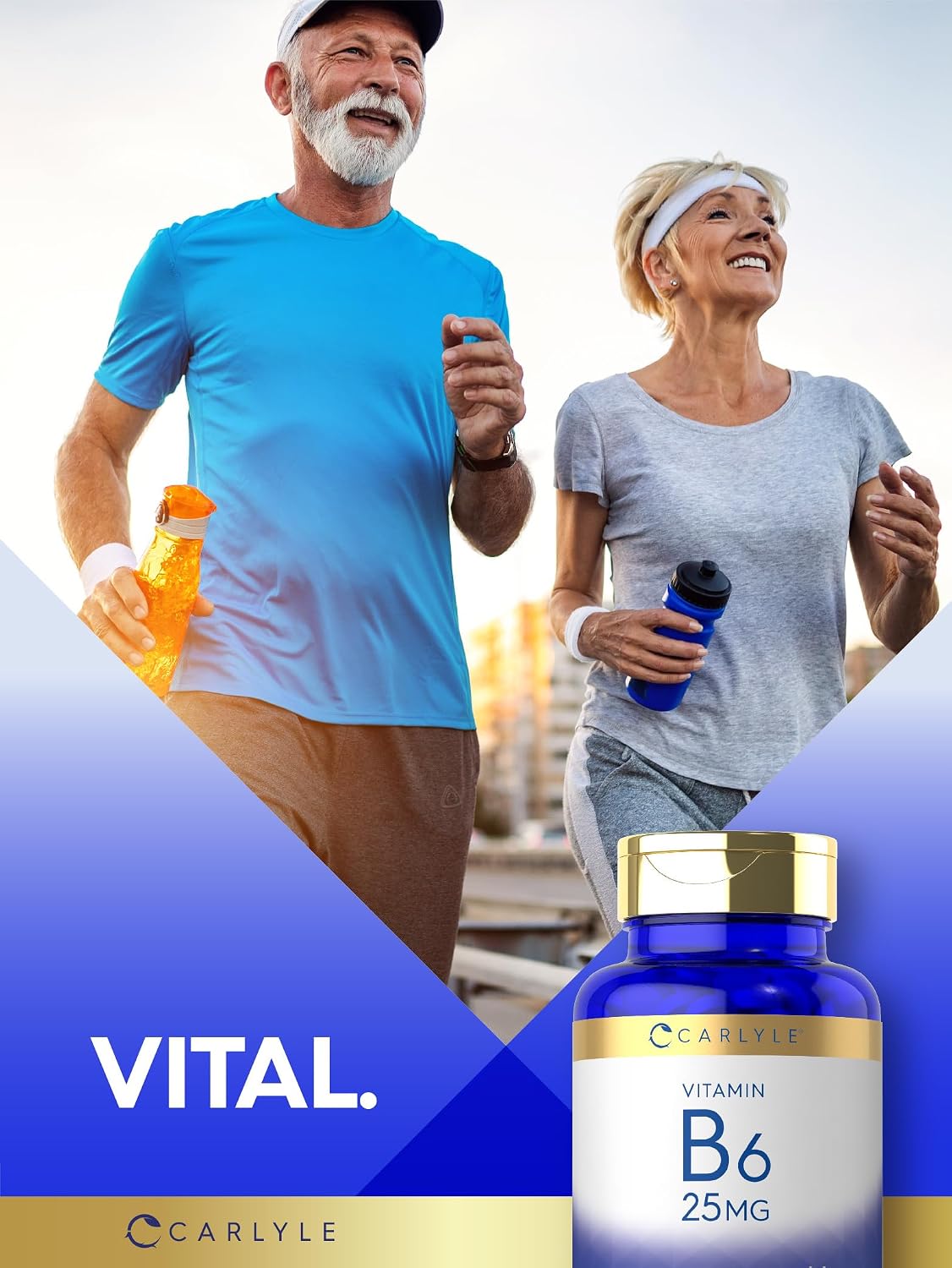 Carlyle Vitamin B6 25 mg | 250 Tablets | Pyridoxine Hydrochloride - görsel 6