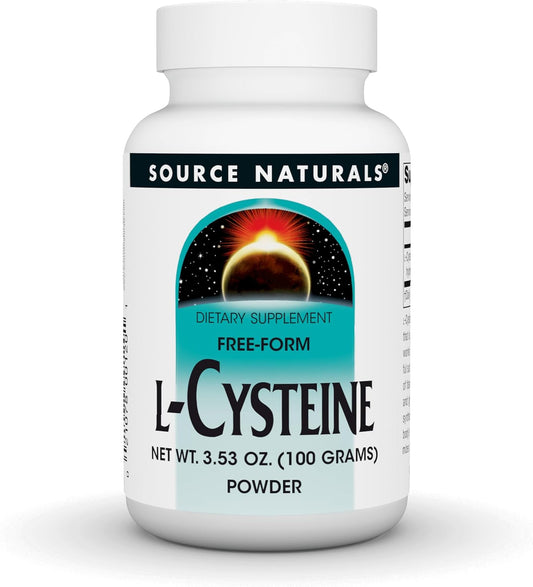Source Naturals L-Cysteine Free-Form Powder - 100 Grams