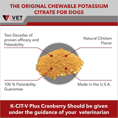 K-CIT-V Plus Cranberry 300 gm Granules for Dogs and Cats