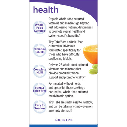 New Chapter Tiny Tabs Multivitamin, 192 tablets