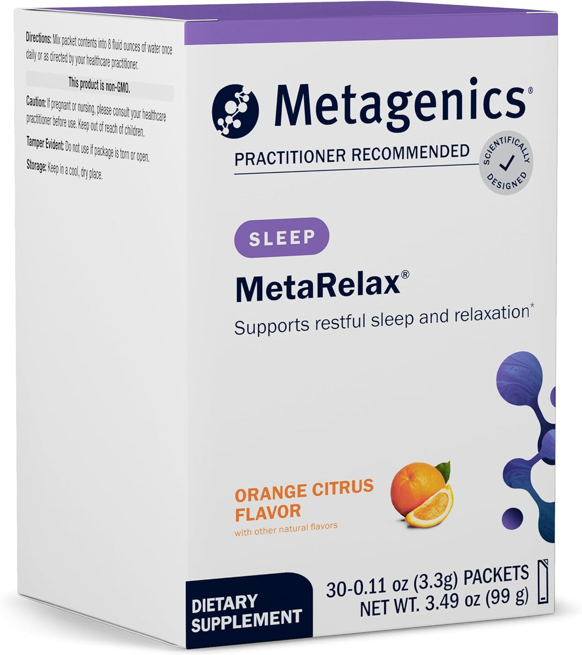 Metagenics MetaRelax - Magnesium Powder for Relaxation, Sleep Support & Mood Balance - görsel 1