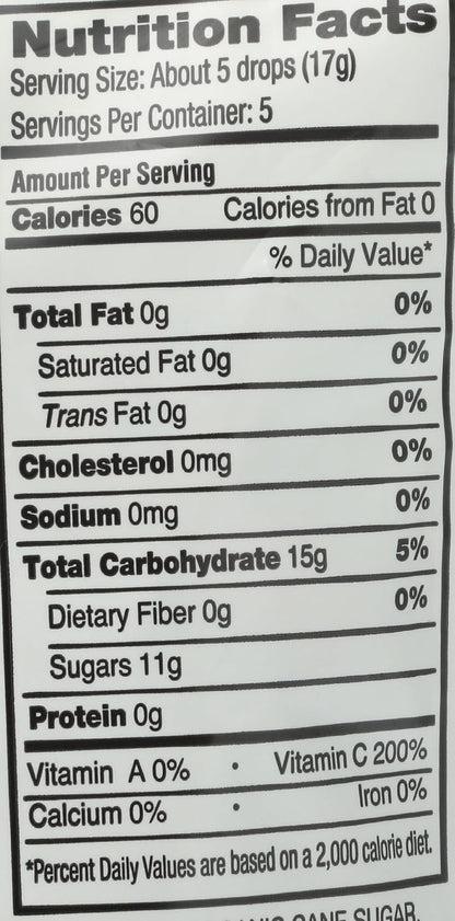 Yummy Earth Organic Vitamin C Drops Antioxifruits, 97.6 ml