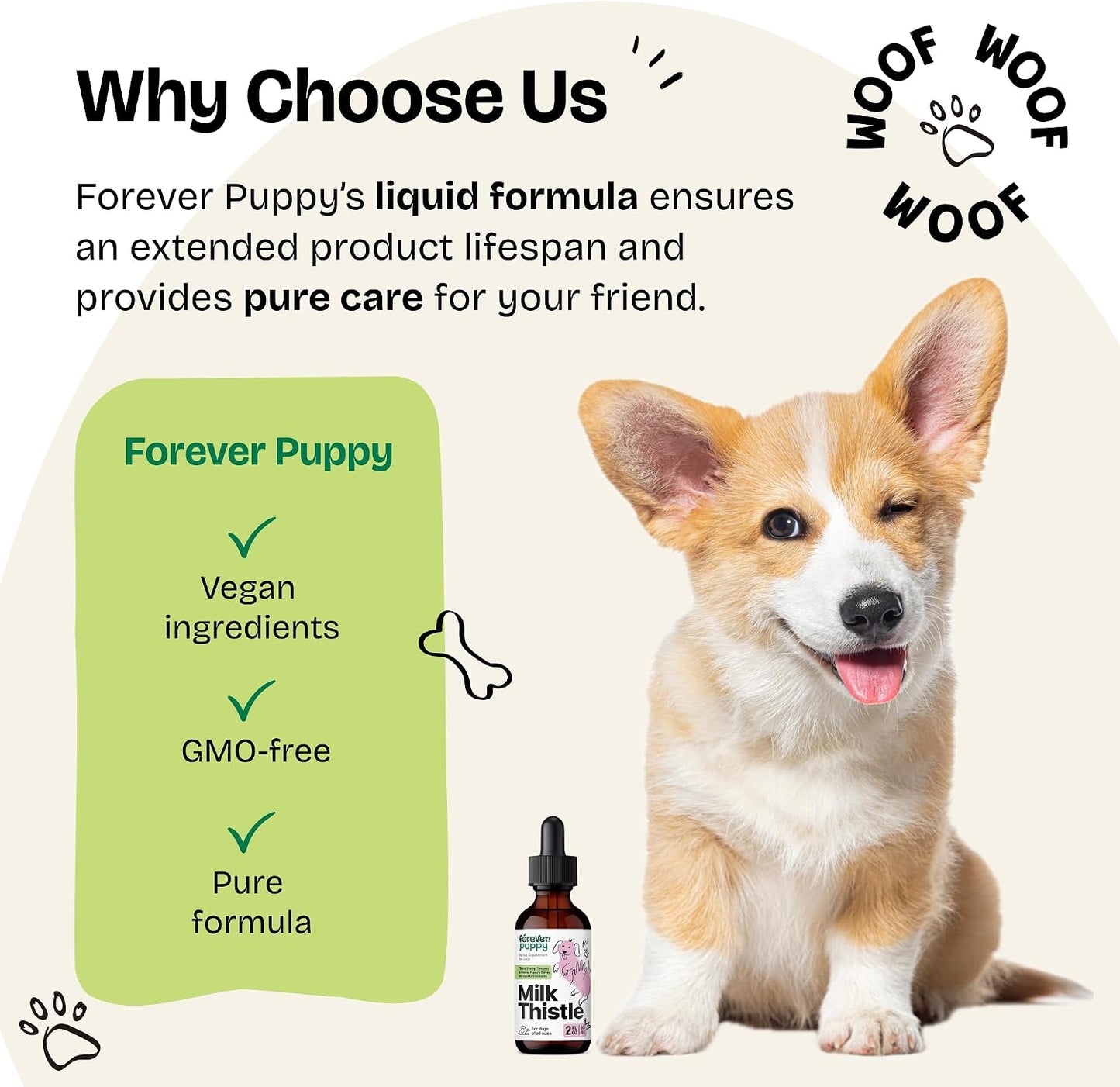 Milk Thistle Supplement for Dogs, 60 ml - Liver Support with Silymarin Extract by Forever Puppy - görsel 6