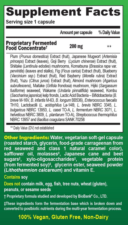 Dr. Ohhira's Probiotics Original Formula, 60 Capsules (Pack of 6)