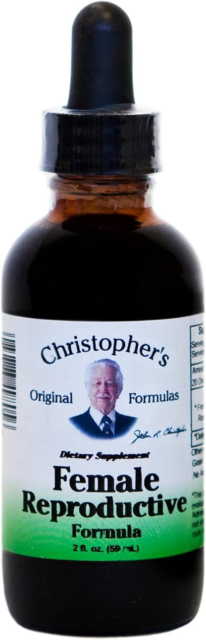 Christopher's Original Formulae Female Reproductive Formula, 60 ml Liquid
