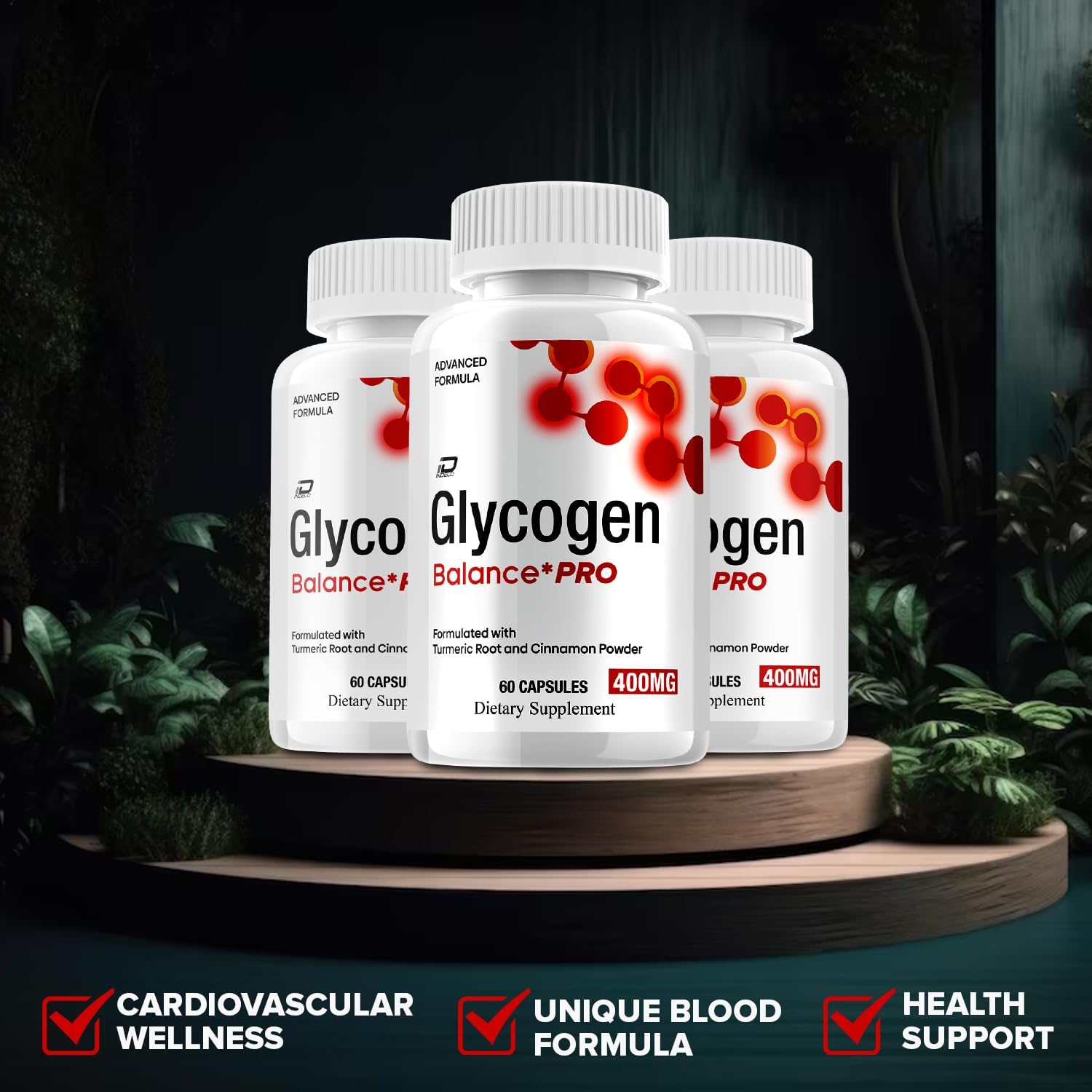 Glycogen Balance Pro Capsules – Advanced All-Natural Supplement (2 Pack, 120 Capsules) - görsel 4