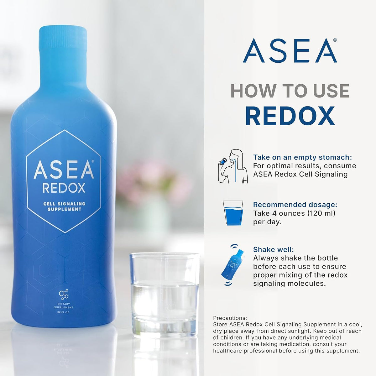 ASEA REDOX Cell Signalling Supplement - 4 Pack - görsel 6