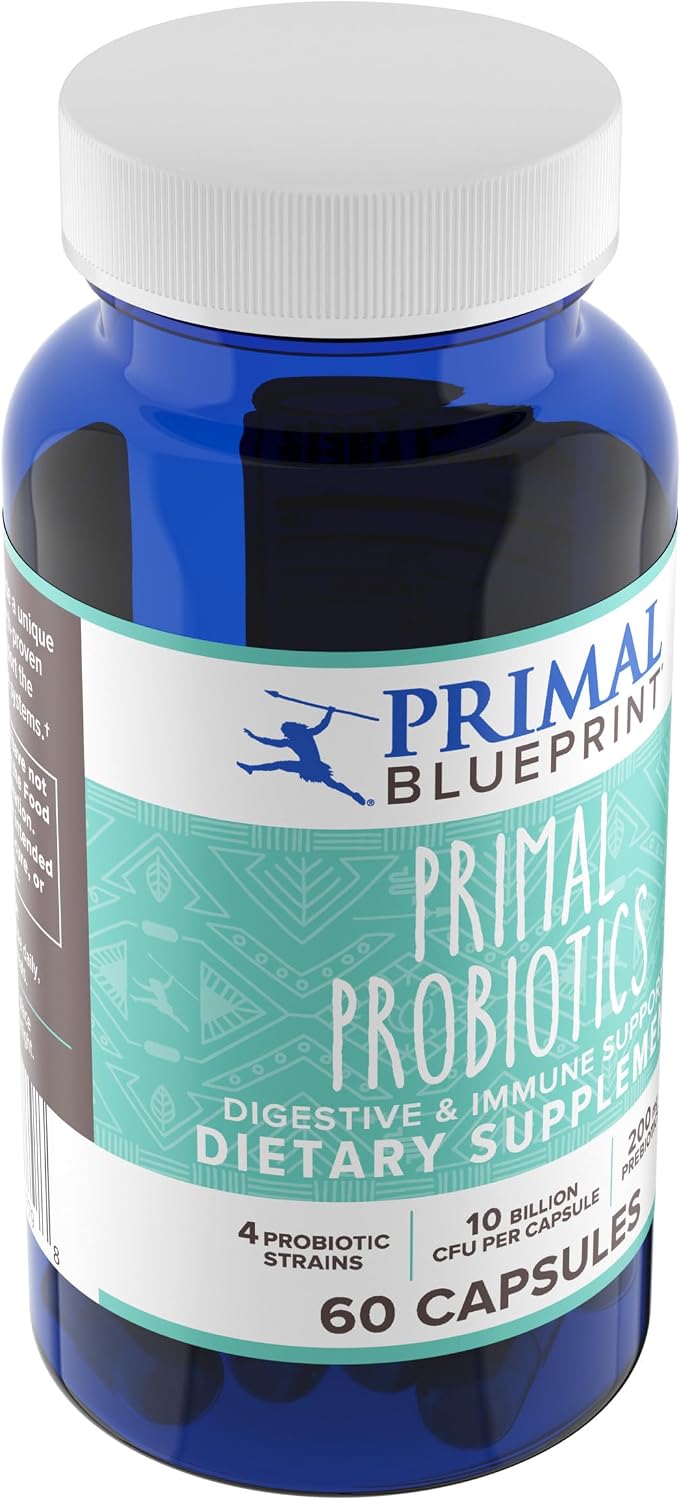 Primal Blueprint, Primal Probiotics, 60 Capsules - görsel 5
