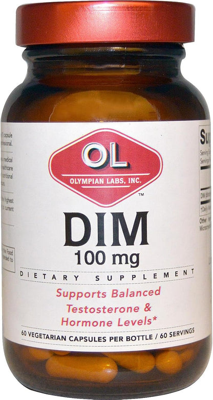 Olympian Labs DIM 100 mg, 60 Capsules