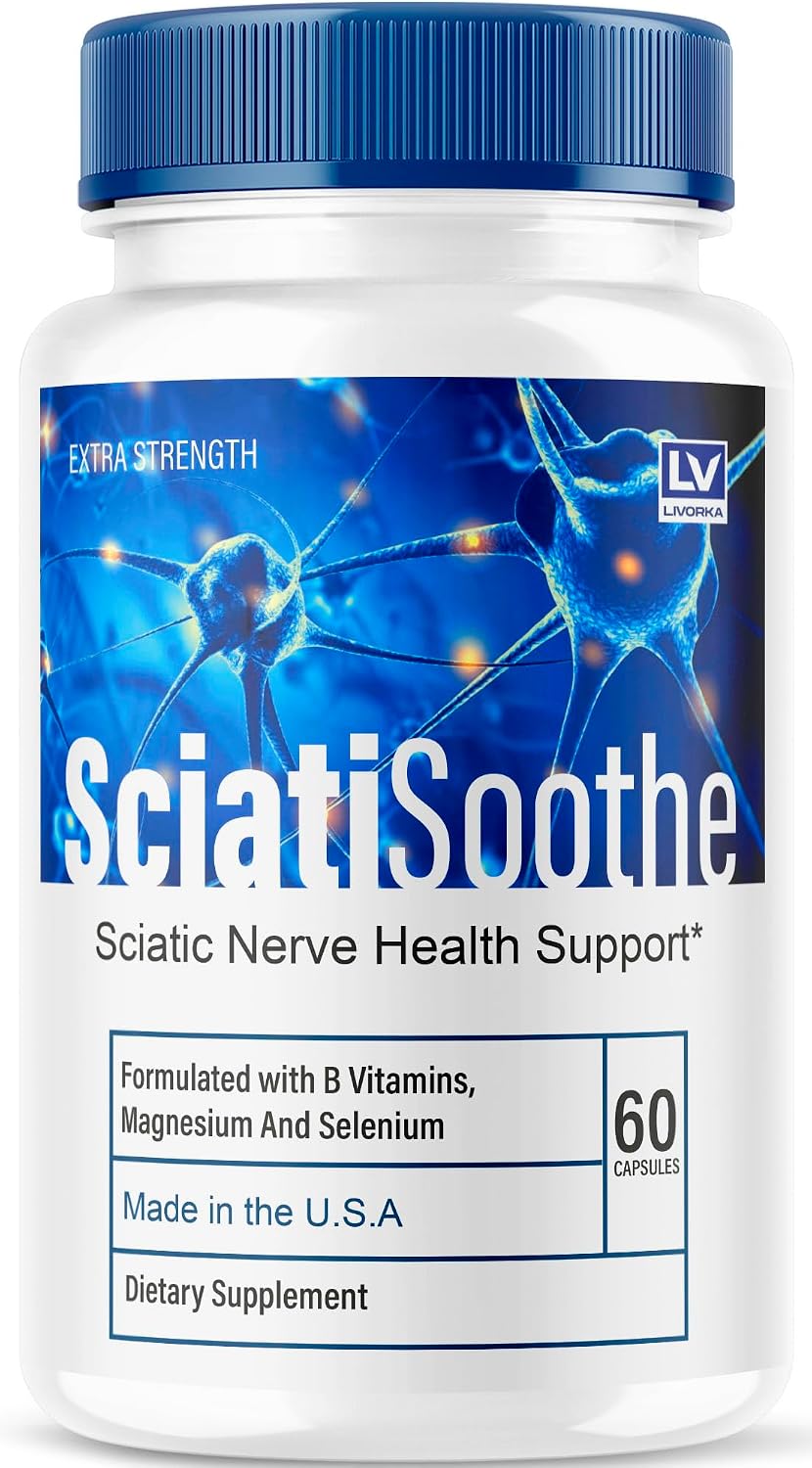 Sciatisoothe - Food Supplement, 60 Capsules - görsel 1