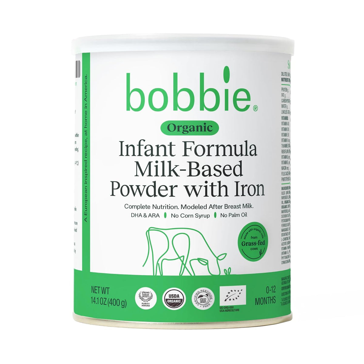 Bobbie Organic Baby Vitamin D Drops, Daily Liquid Supplement to Support Development, Immune Health and Strong Teeth and Bones* in Newborn Babies and Infants, Vegan, Infant Vitamin D, 400 IU, 0.3 fl oz - görsel 9
