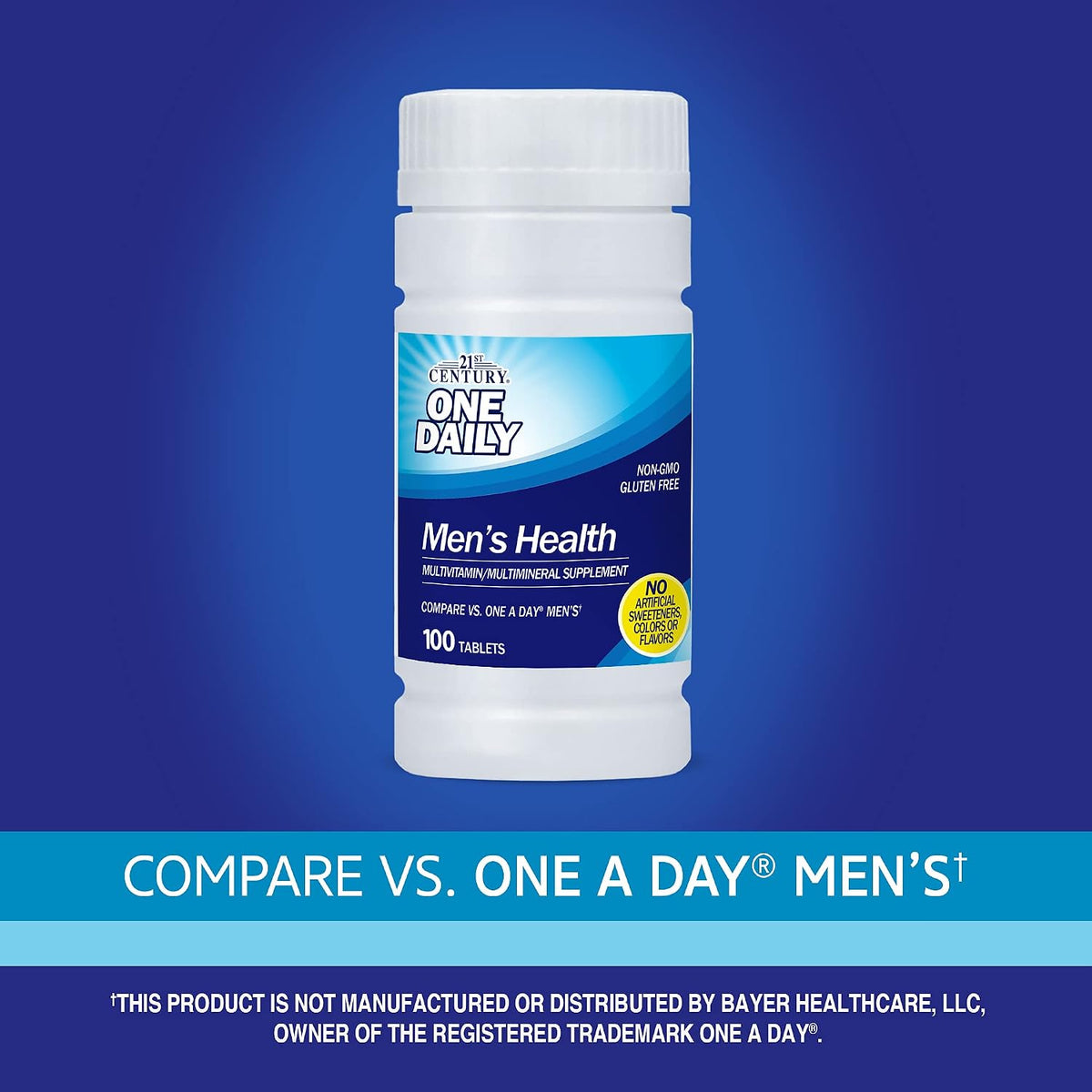 21st Century One Daily Men's Health Tablets, 100 Tablets - görsel 6