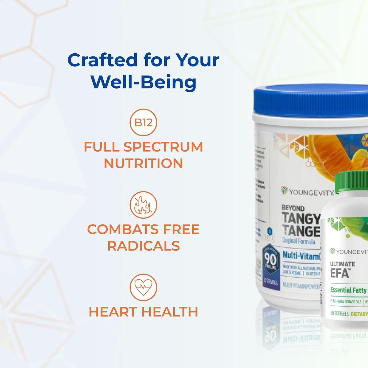 Youngevity BTT Basic 90 Pak - Beyond Tangy Tangerine & Ultimate EFA Plus - görsel 6