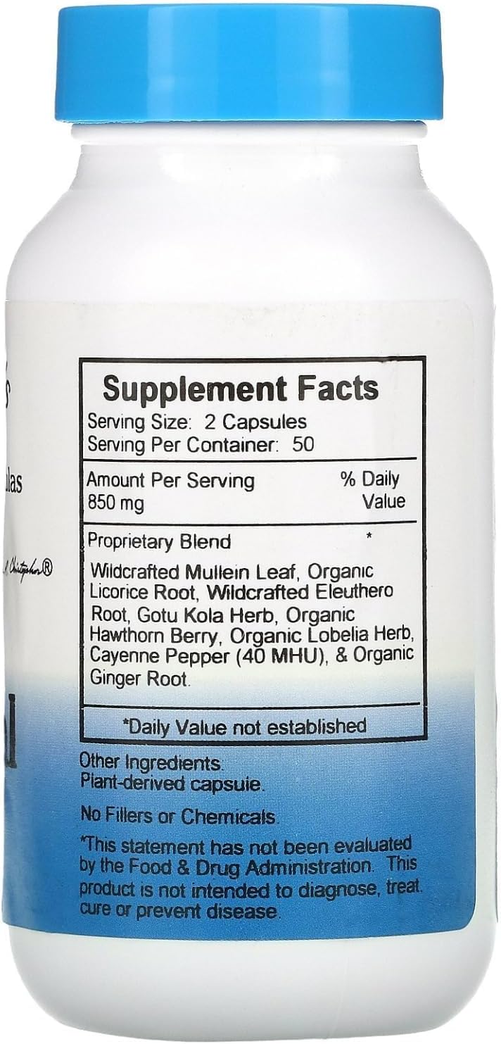 Christopher's Original Formulae Adrenal Formula for Stress Support - Natural Cortisol Manager - 100 Capsules - görsel 2