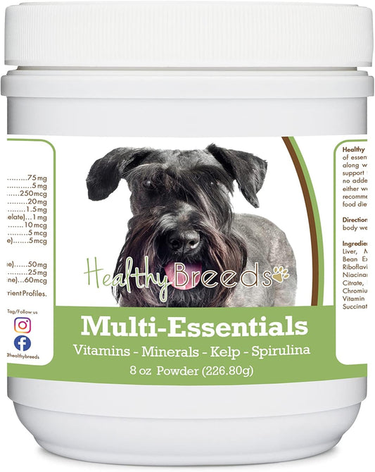 Healthy Breeds Cesky Terrier Multi-Essentials Powder for Dogs – Ideal Supplement of Vitamins, Minerals & Antioxidants – 8 oz