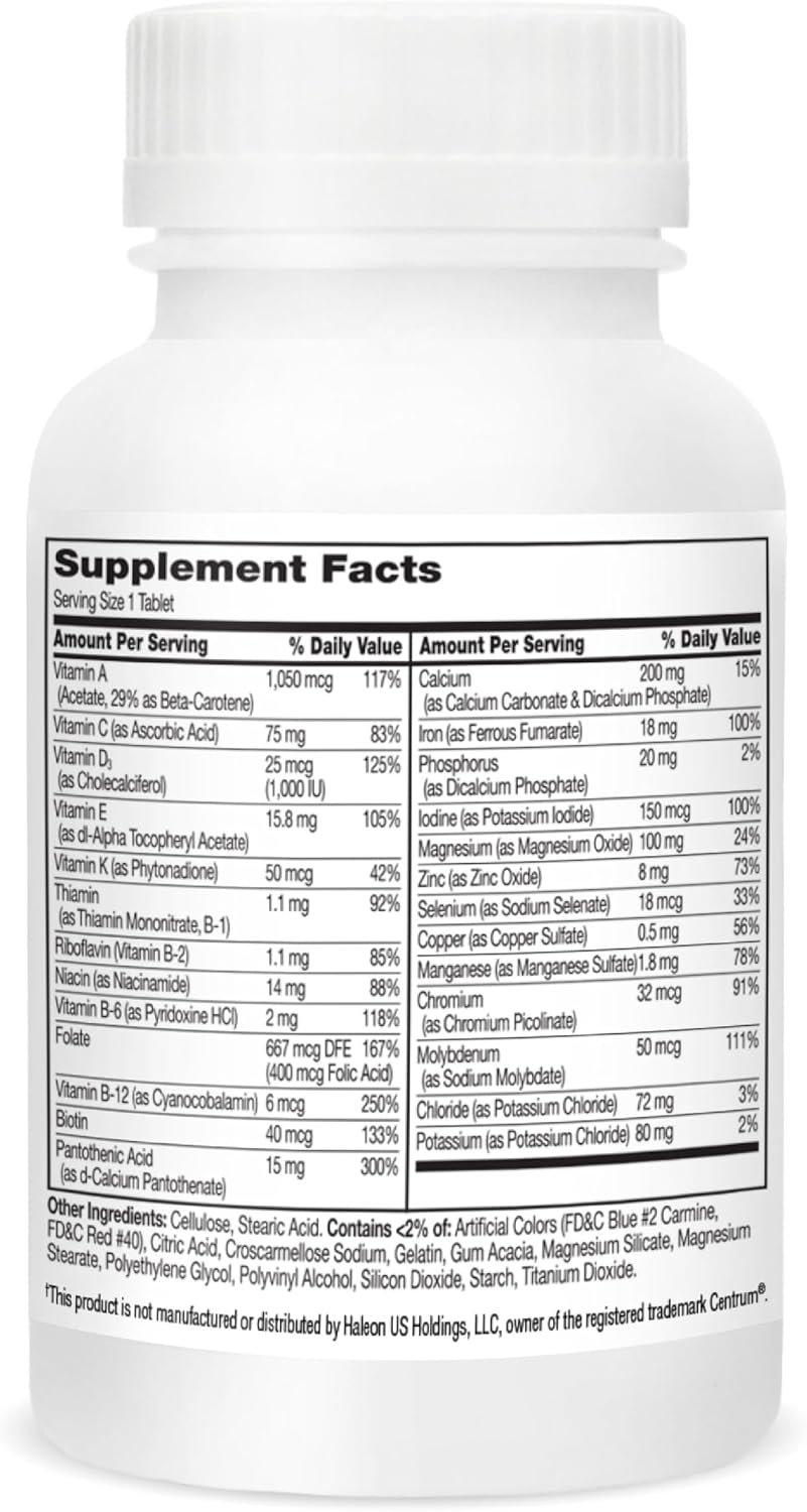21st Century Sentry Women Multivitamin Tablets, 120 Tablets - görsel 9