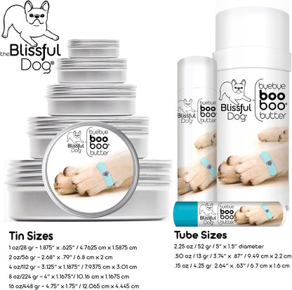 The Blissful Dog 1 oz TIN Bull Terrier Booboo Butter