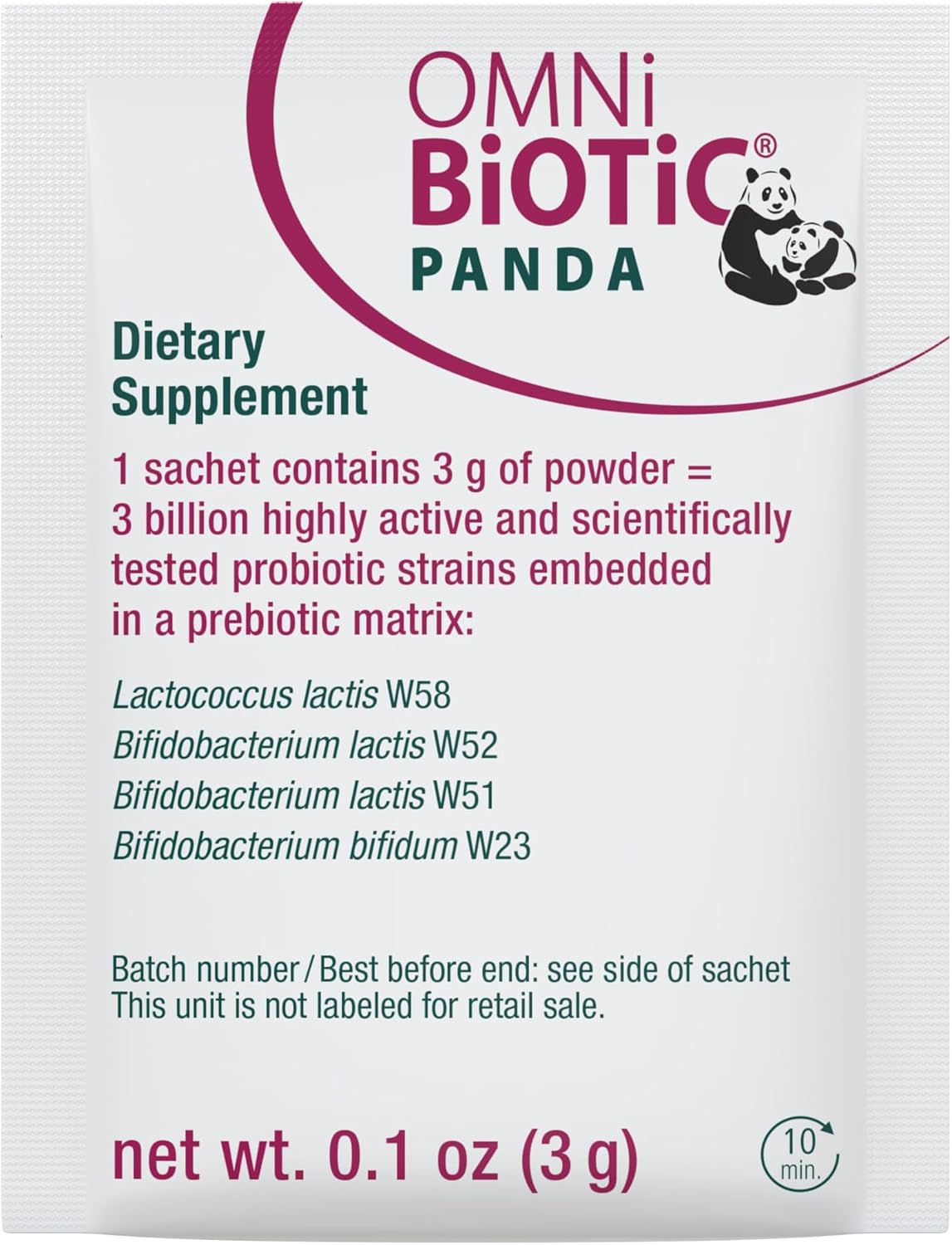OMNi BiOTiC Panda – Prenatal and Infant Probiotic - görsel 5