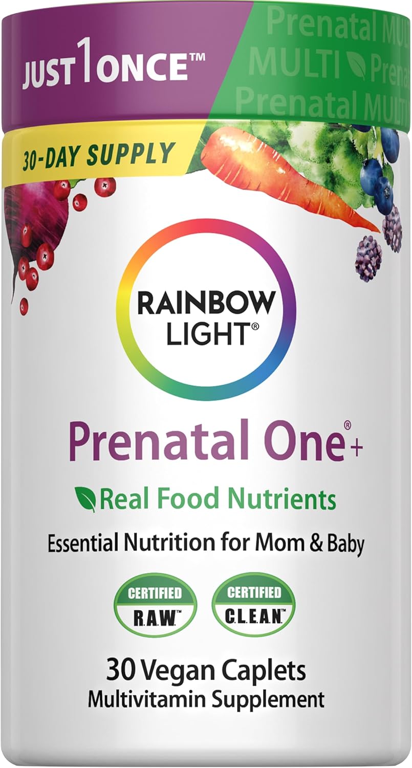 Rainbow Light Prenatal Multivitamin One + for Women - 60 Tablets - görsel 7