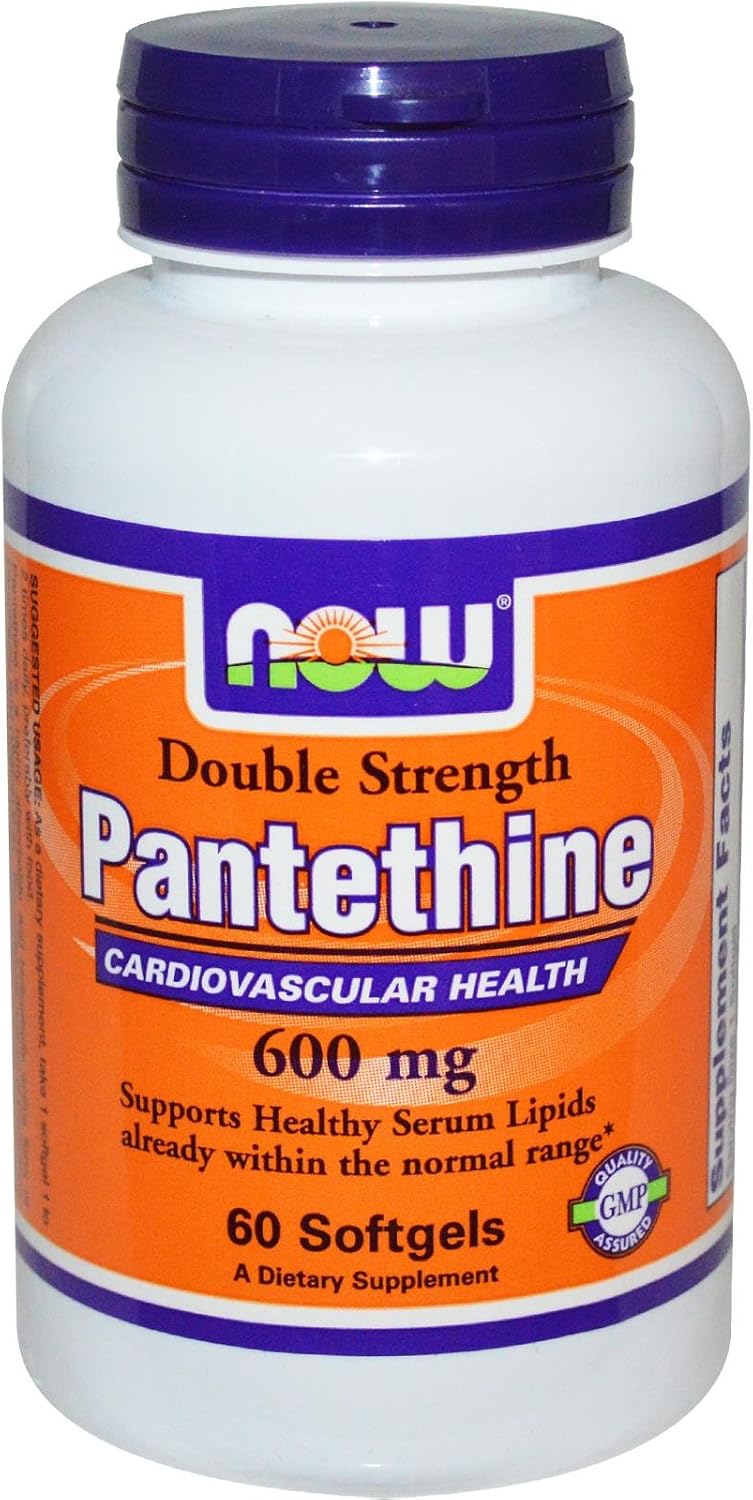 NOW Foods Pantethine 600 mg 60 Softgels - görsel 1