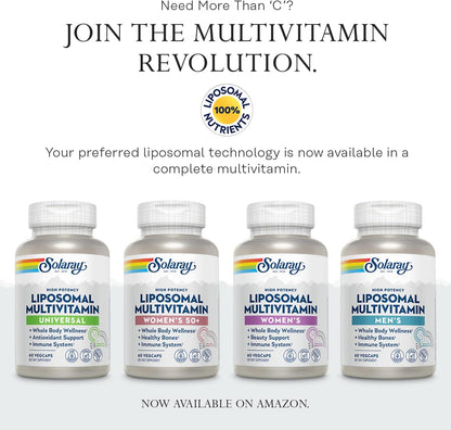 SOLARAY Mega Vitamin B-Stress - Timed Release Vitamin B Complex with Vitamin B12, B6, Folic Acid, and Vitamin C - Vegan, 240 Tablets