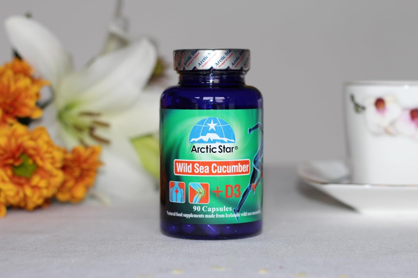 Arctic Star - Sea Cucumber with Vitamin D3 Capsules, 90 Count - görsel 5