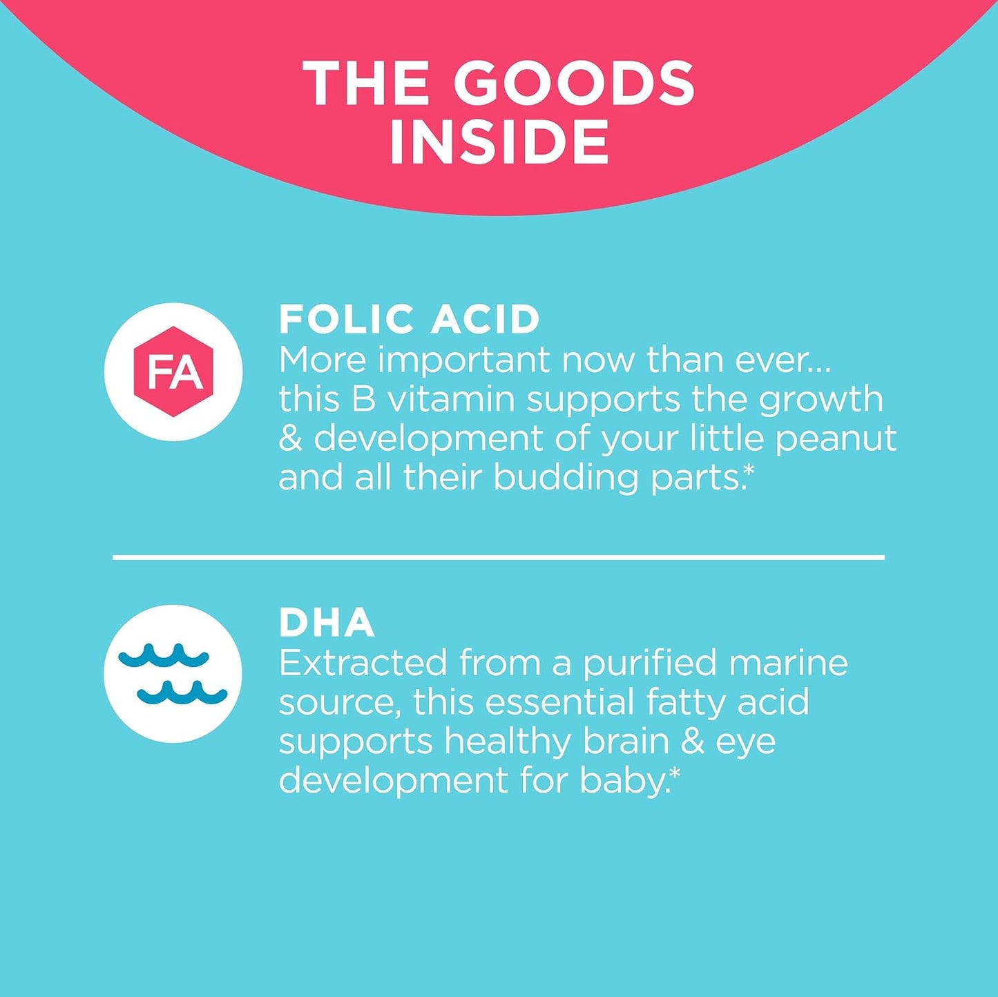 OLLY Prenatal Multivitamin Gummy - Folic Acid + DHA, 80 Gummies (40-Day Supply) - görsel 5