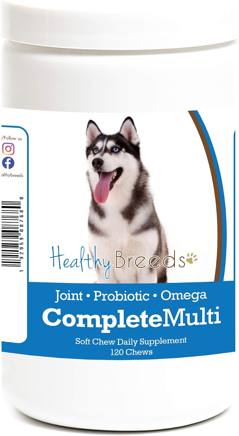 Healthy Breeds Siberian Husky All in One Multivitamin Soft Chew 120 Count - görsel 1