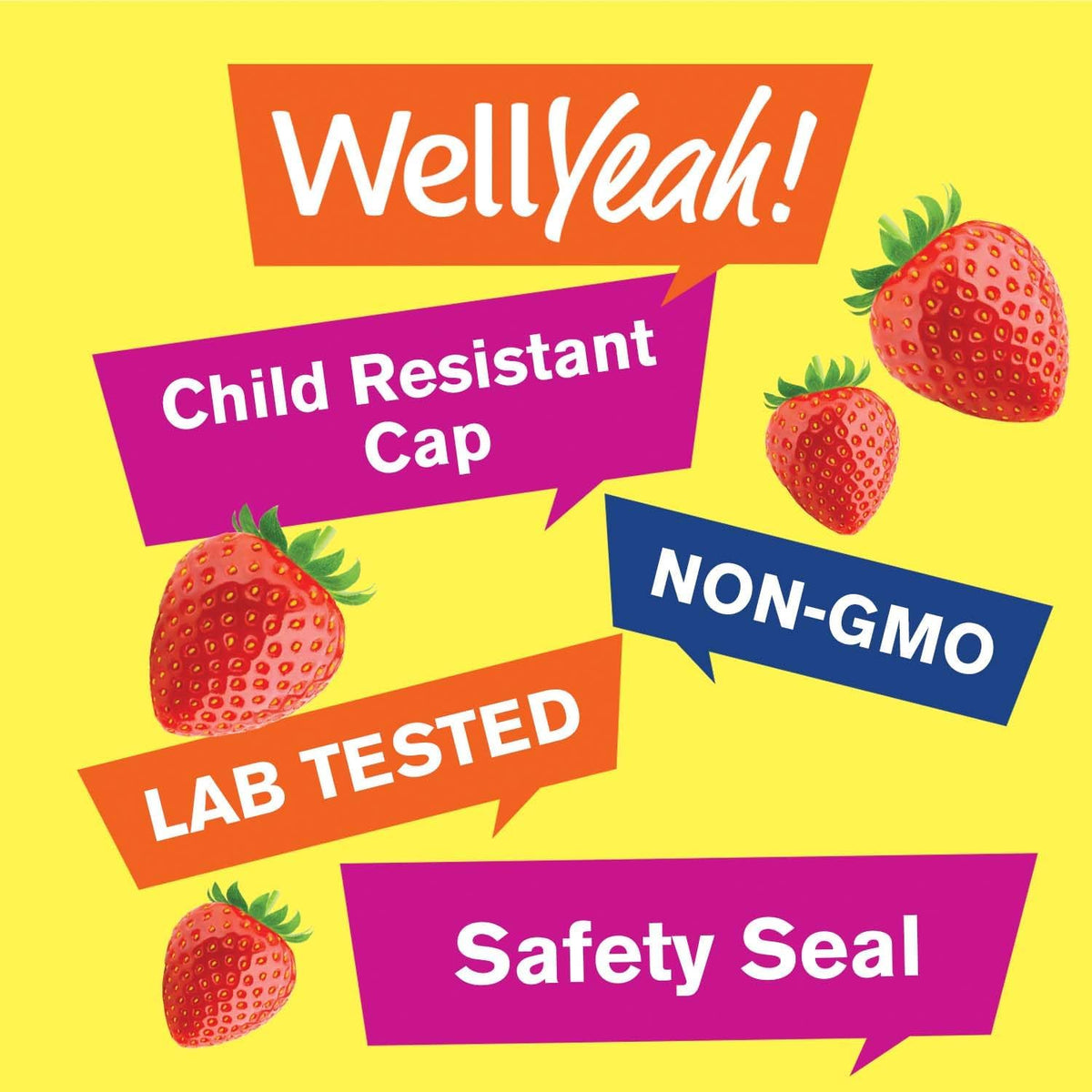 WellYeah Vitamin D3 + K2 Gummies - 1000 IU (25 mcg) D3, 100 mcg K2 (MK-7) - Bone and Muscle Wellness - 60 Gummies - görsel 4