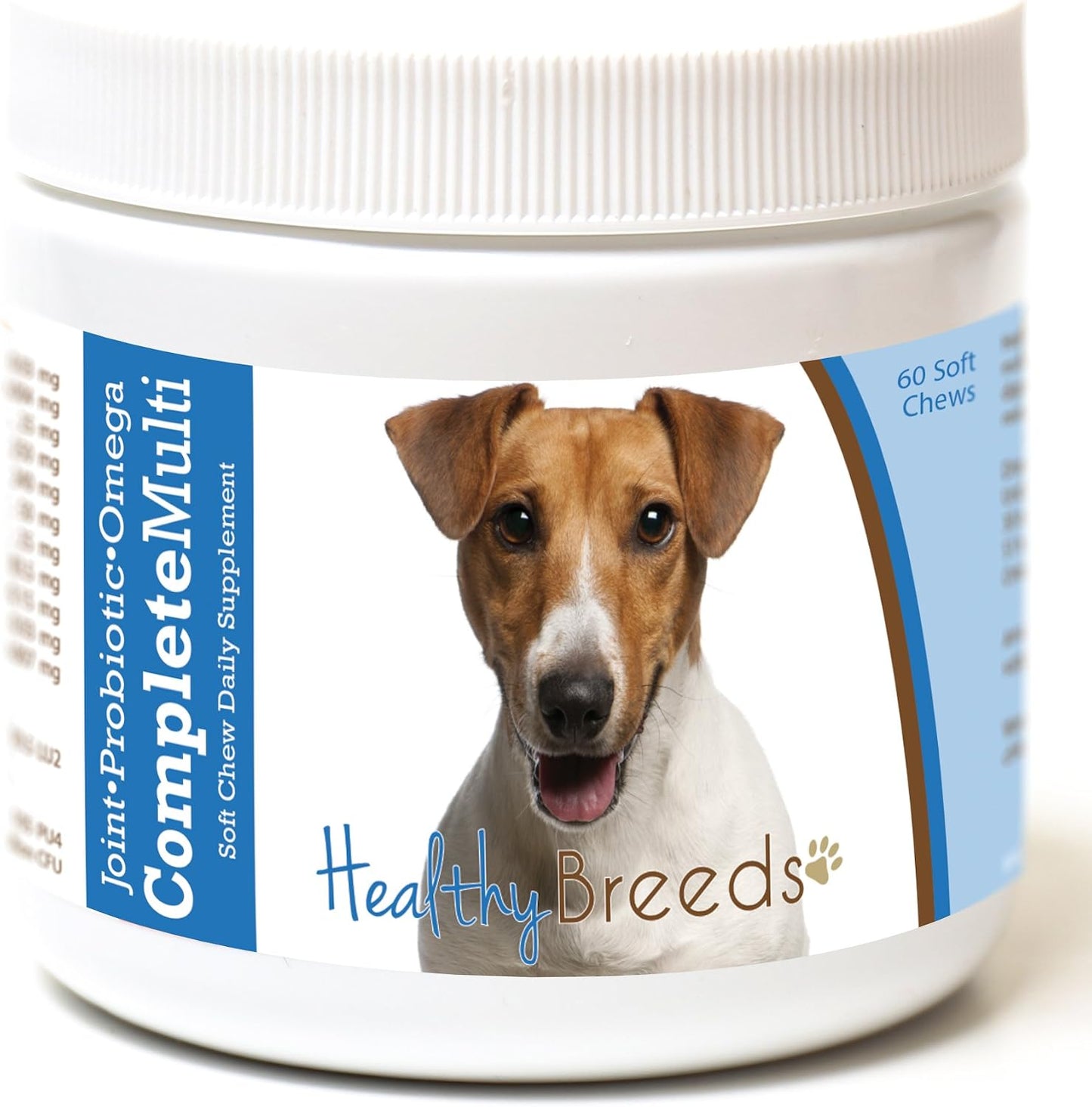 Healthy Breeds Jack Russell Terrier All in One Multivitamin Soft Chew 60 Count - görsel 1