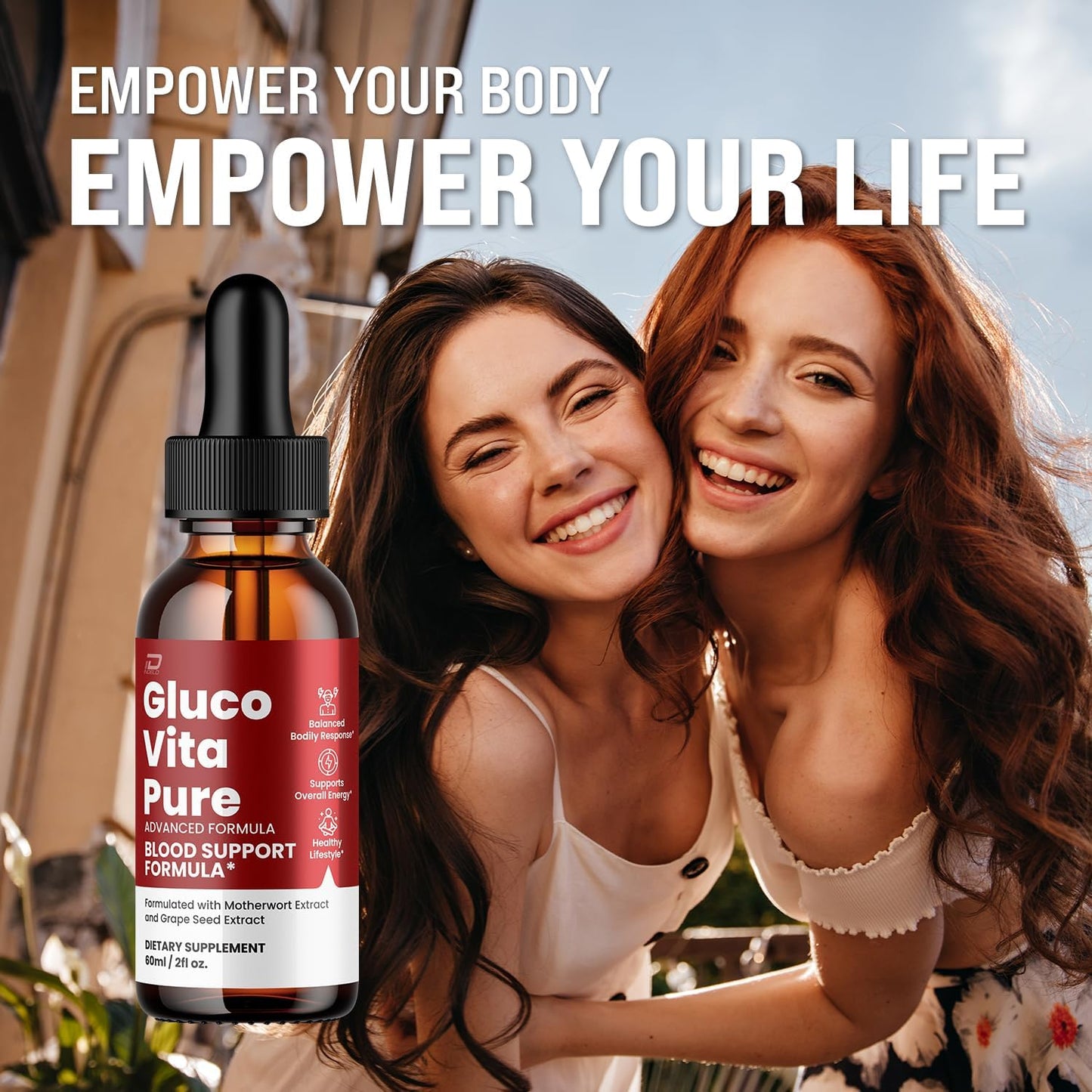 Gluco Vita Pure Drops - All-Natural Liquid Supplement, Extra Strength, Triple Pack - görsel 4