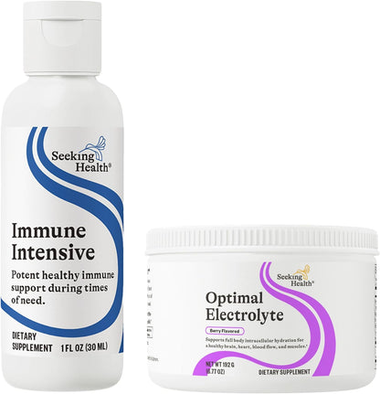 Seeking Health Immune Intensive – Potent Liquid Immune Support with Vitamins A, C, D, K & Zinc