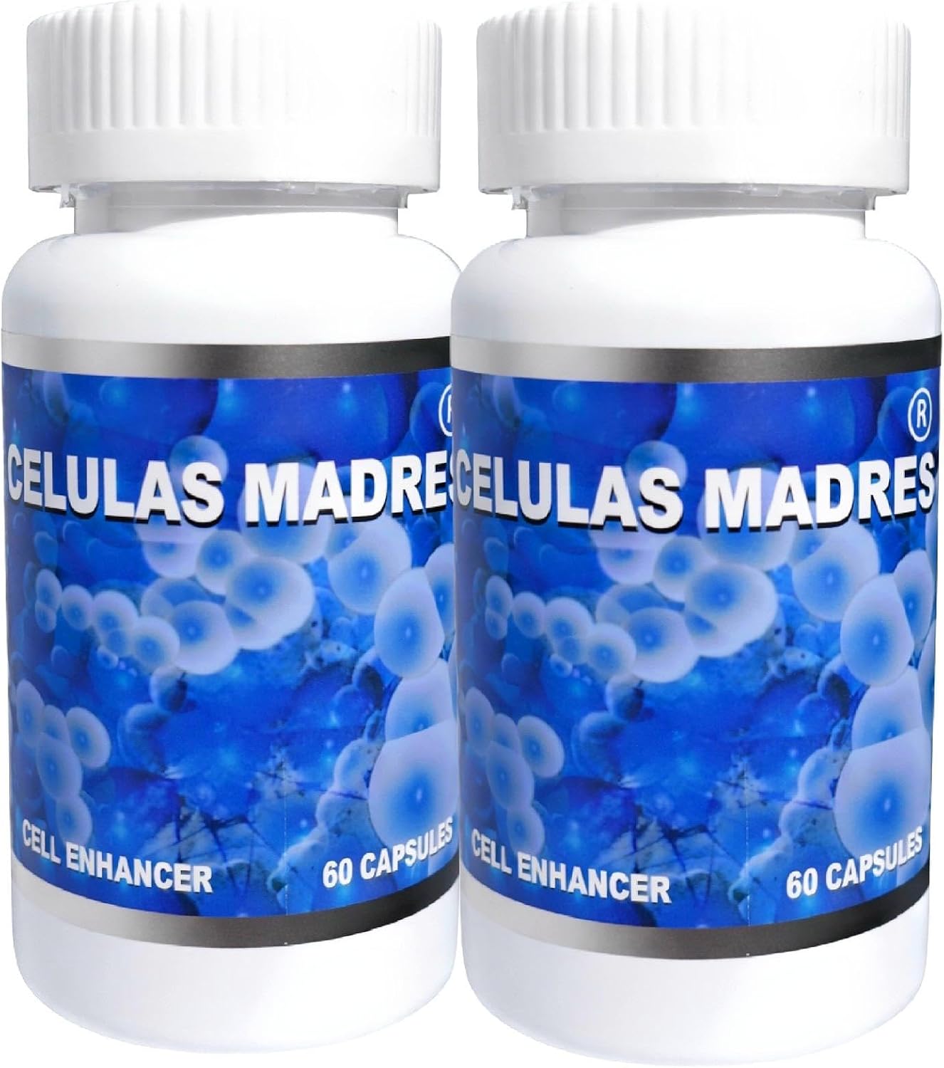 Celulas Madres (AFA) Aphanizomenon flos-aquae Stem Cell Enhancer - 2 Bottles (120 Capsules) - görsel 1